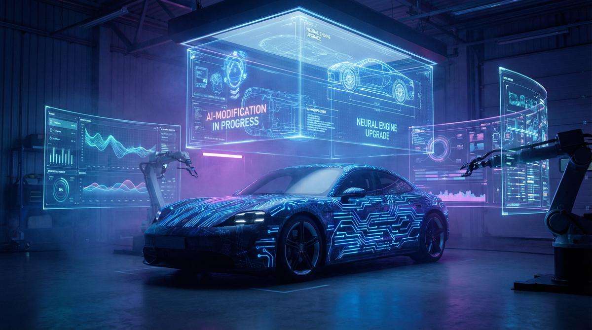 海角AI汽车改装视频技术